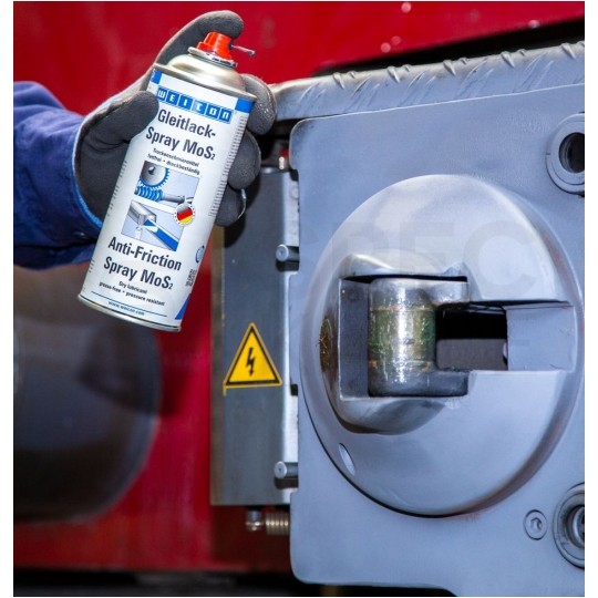 Suchy smar wysokotemperaturowy -200 °C do +450 °C w sprayu 400ml WEICON