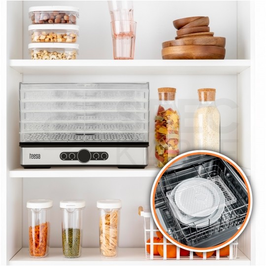 Suszarka do grzybów owoców warzyw 400W z regulacją temperatury TESSA