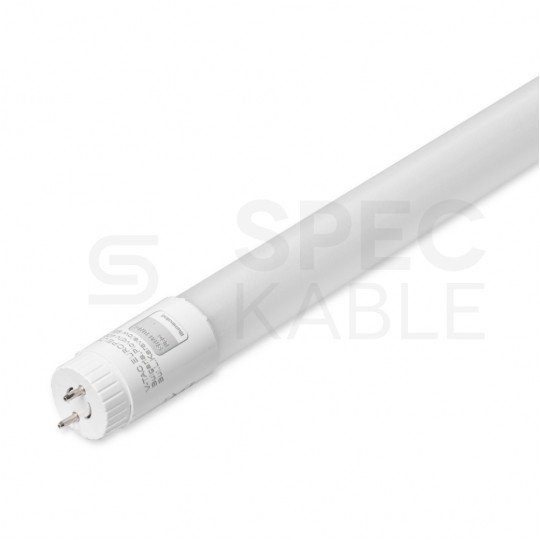 Świetlówka tubowa, regulowana LED G13 T8 230V 9W 850lm 6500K IP20 barwa CW biała zimna ze starterem V-TAC SAMSUNG VT-061-N 5 LAT GWARANCJI