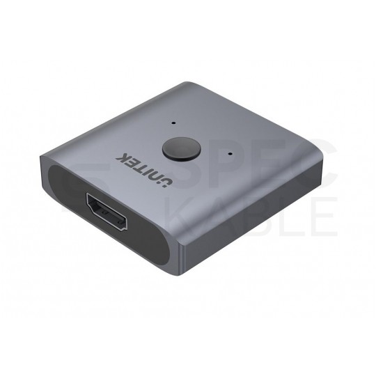 Switch HDMI 2.0 Splitter 2x wejście / 1x wyjście 4K@60 Ultra HD dwukierunkowy UNITEK