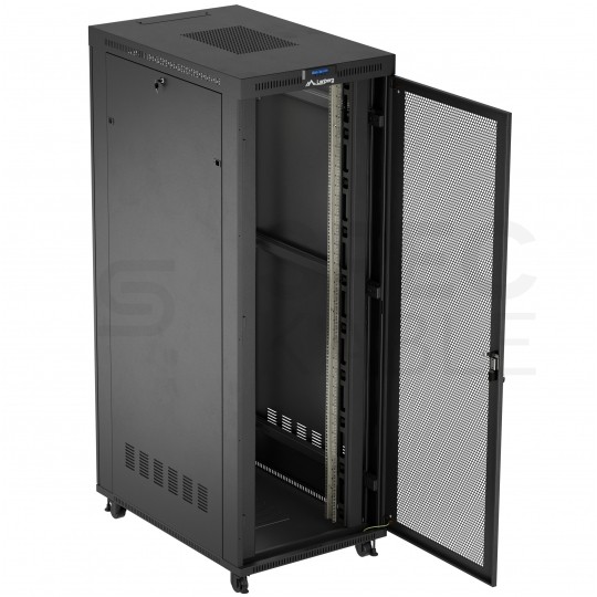 Szafa 19" stojąca 47U 800x1200mm czarna LCD LANBERG FLAT PACK
