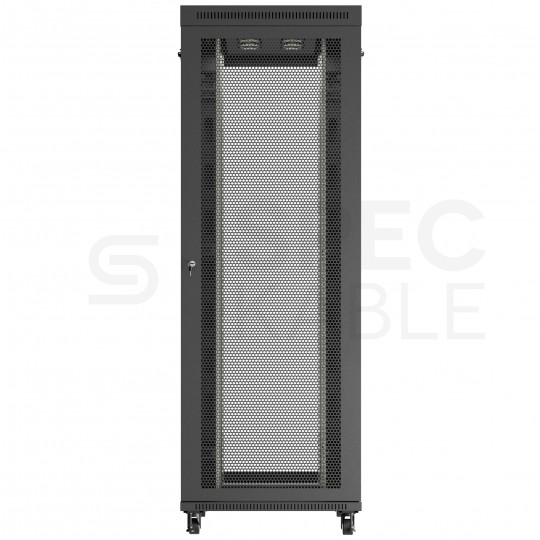 Szafa 19" stojąca 47U 800x1200mm czarna LCD LANBERG FLAT PACK