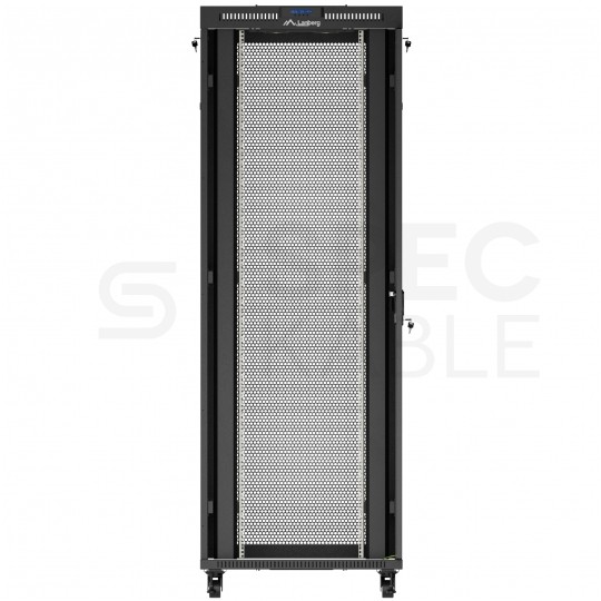 Szafa 19" stojąca 47U 800x1200mm czarna LCD LANBERG FLAT PACK