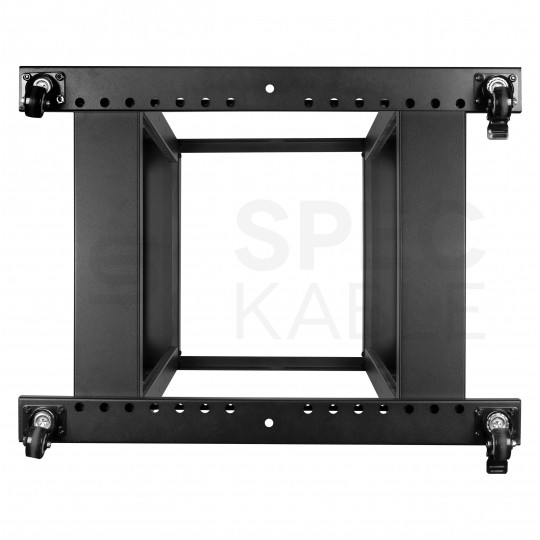 Szafa stojąca OPEN RACK 19" 18U 600x800mm Stojak do serwerów i magazynów energii Otwarta Czarna NEKU