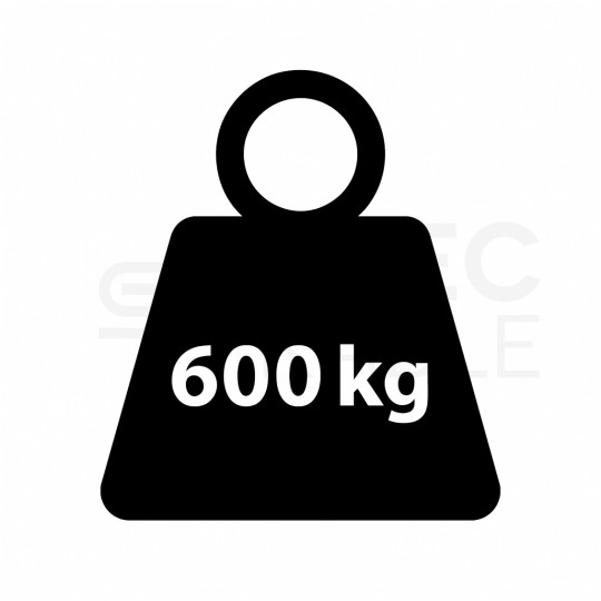 Szafa stojąca OPEN RACK 19" 32U 600x1000mm Stojak do serwerów i magazynów energii Otwarta Czarna NEKU