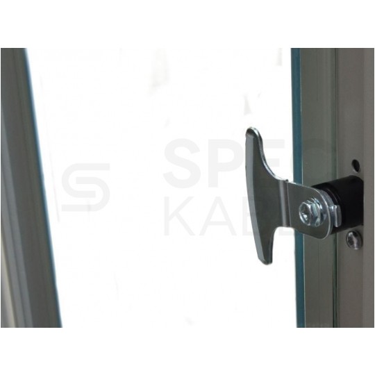 Szafa stojąca RACK 19" 22U 600x800mm drzwi szklane szara TOTEN G7