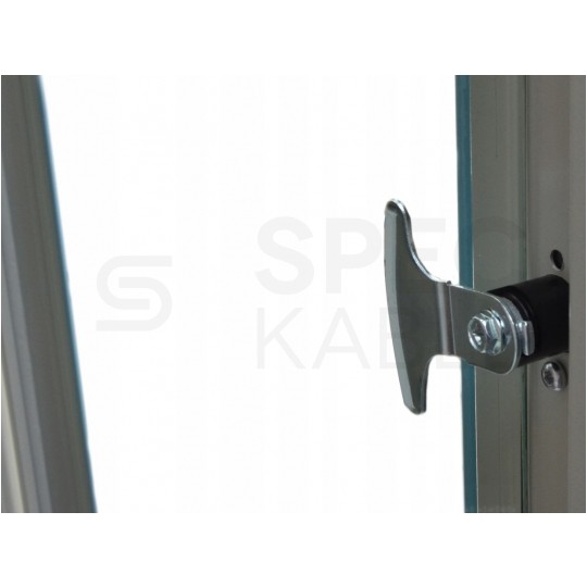 Szafa stojąca RACK 19" 42U 600x1000mm drzwi szklane szara TOTEN G7