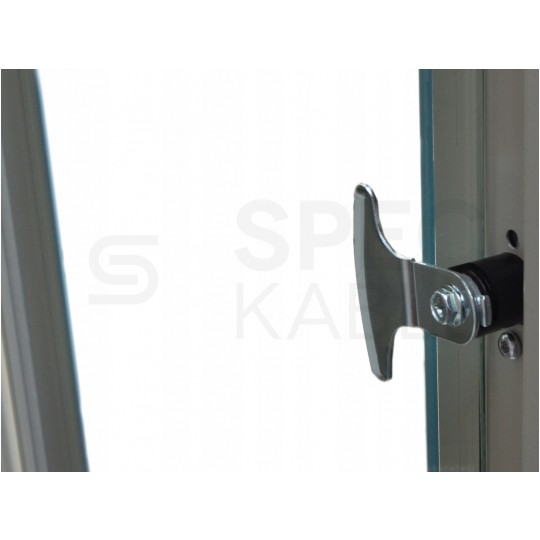 Szafa stojąca RACK 19" 42U 600x800mm drzwi szklane szara TOTEN G7