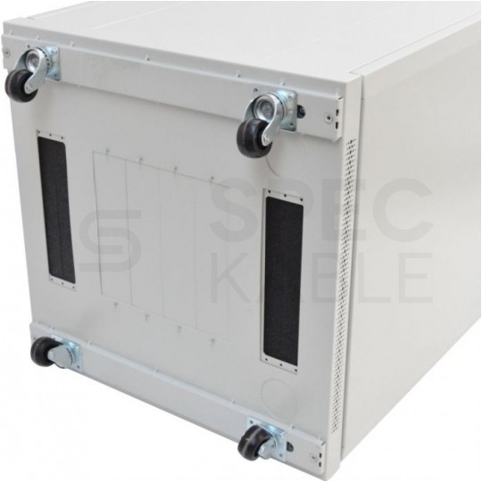 Szafa stojąca RACK 19" 42U 800x1000mm drzwi szklane czarna TOTEN G7