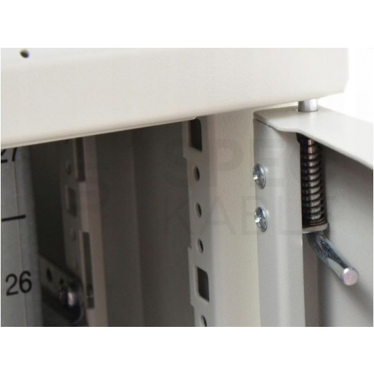 Szafa stojąca RACK 19" 42U 800x1000mm drzwi szklane czarna TOTEN G7