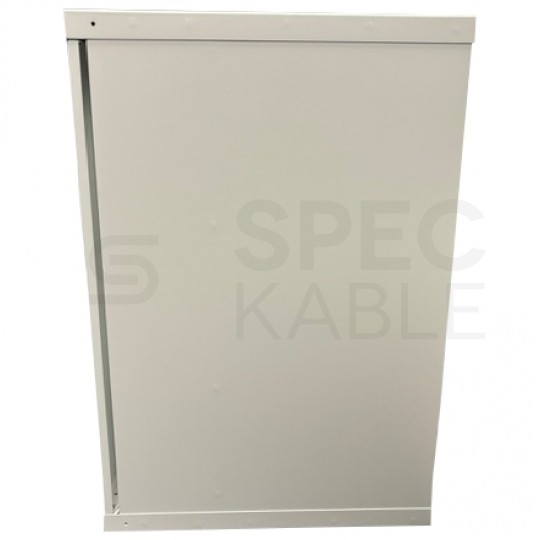 Szafa wisząca RACK 10" 4,5U 300mm drzwi szklane szara NETRACK S-Line