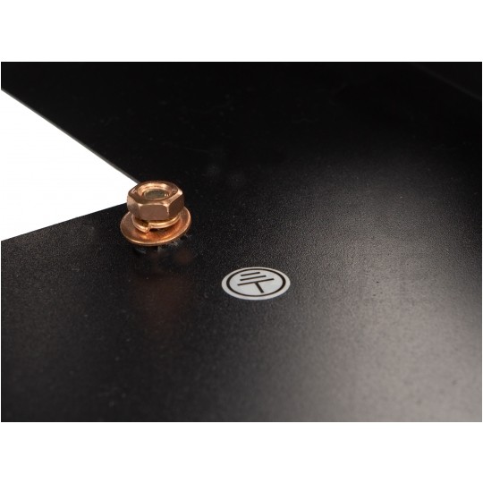 Szafa wisząca RACK 10" 9U 300mm drzwi szklane czarna NEKU TS