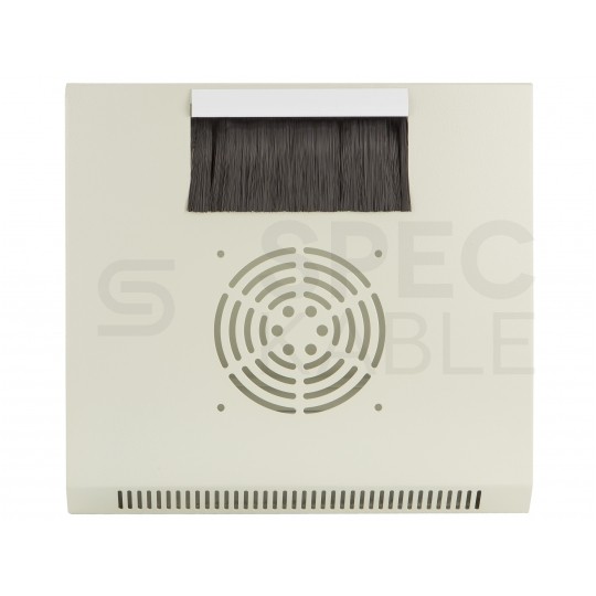 Szafa wisząca RACK 10" 9U 300mm drzwi szklane szara NEKU TS