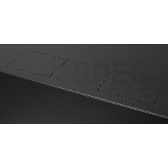 Szafa wisząca RACK 19" 3U typu skrzynka uniwersalna TPR 180mm czarna CATV