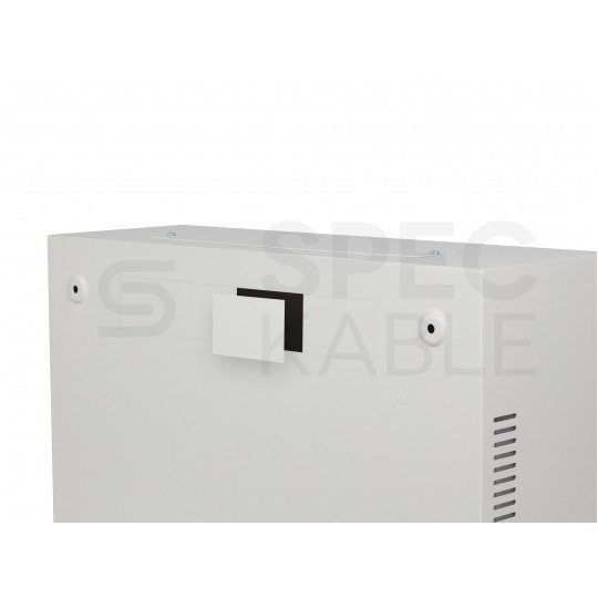 Szafa wisząca RACK 19" 4U+3U DIN typu skrzynka uniwersalna 540x200mm szara CATV LANBERG