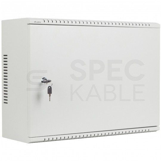 Szafa wisząca RACK 19" 4U+3U+ DIN typu skrzynka uniwersalna 540x200mm szara CATV LANBERG