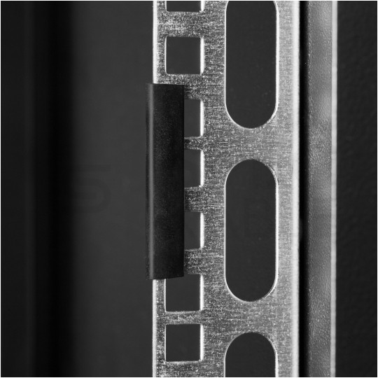 Szafa wisząca RACK 19" 7U 400mm drzwi szklane czarna SOHO-BOX MIRSAN