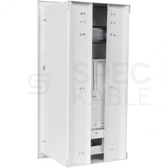 Szafka licznikowa podtynkowa 1+5mod 425x205x165mm IP30 biała KARWASZ