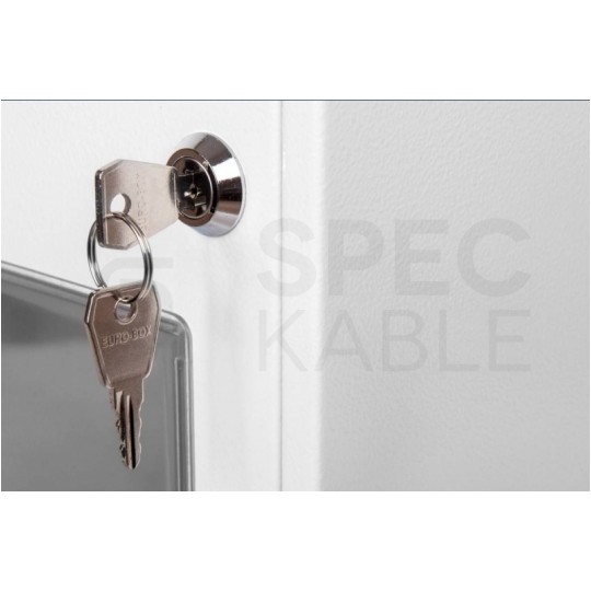 Szafka licznikowa podtynkowa 1+5mod 425x205x165mm IP30 biała KARWASZ