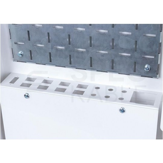 Szafka multimedialna lokalowa 340x420x90mm biała natynkowa