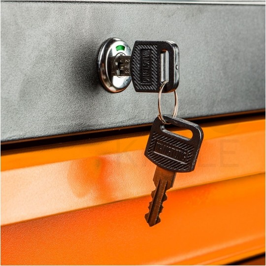 Szafka na narzędzia wózek warsztatowy pusty 6 szuflad 1030x460x680mm NEO 84-221