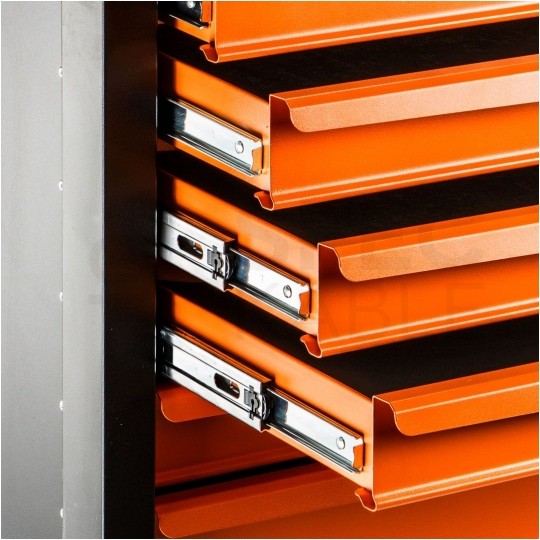 Szafka na narzędzia wózek warsztatowy pusty 7 szuflad 1030x460x680mm BASIC NEO 84-222