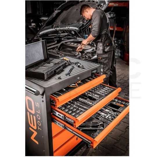 Szafka na narzędzia wózek warsztatowy pusty 7 szuflad 1030x460x680mm BASIC NEO 84-222