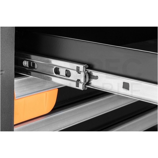 Szafka na narzędzia wózek warsztatowy pusty 7 szuflad 810x465x825mm PRO NEO 84-220