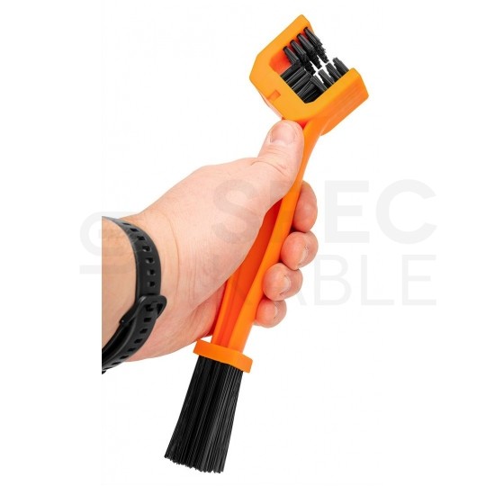 Szczotka nylonowa do czyszczenia łańcucha roweru motoru 245mm NEO 10-509