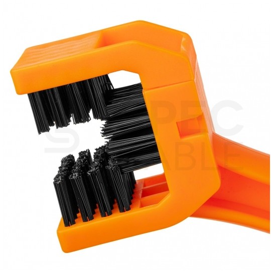 Szczotka nylonowa do czyszczenia łańcucha roweru motoru 245mm NEO 10-509