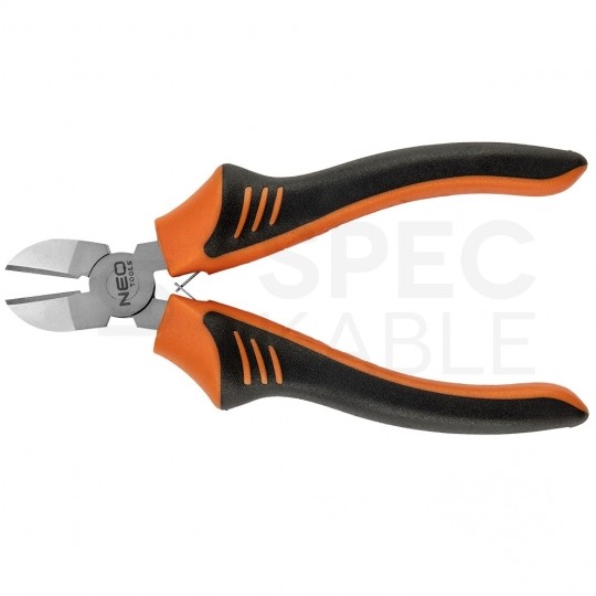 Szczypce boczne tnące cążki 160mm ze sprężyną rozpierającą NEO 01-256