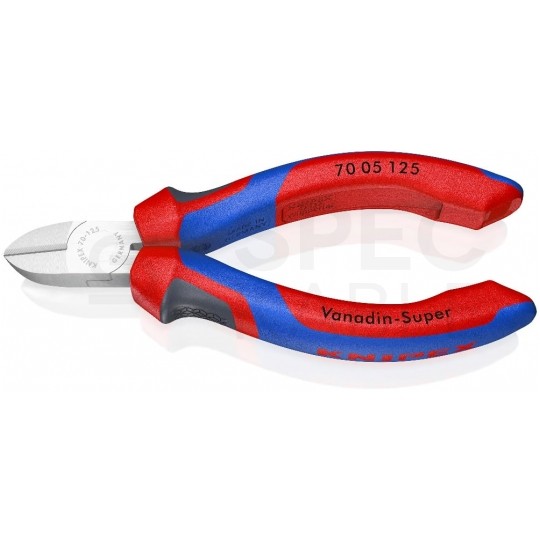 Szczypce boczne tnące uniwersalne 125mm chromowane KNIPEX 70 05 125