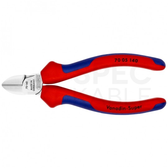Szczypce boczne tnące uniwersalne 140mm chromowane KNIPEX 70 05 140