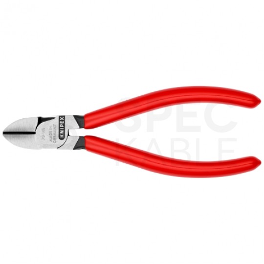 Szczypce boczne tnące uniwersalne 140mm fosforanowane powlekane KNIPEX 70 01 140