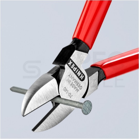 Szczypce boczne tnące uniwersalne 140mm fosforanowane powlekane KNIPEX 70 01 140