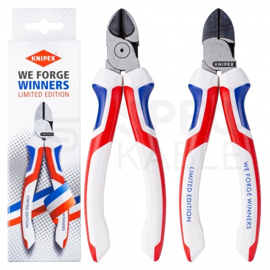 Szczypce boczne tnące uniwersalne 160mm edycja specjalna KNIPEX 70 02 160 S7