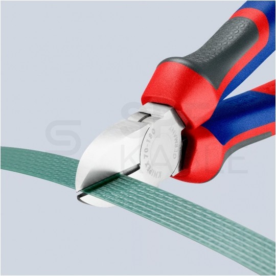 Szczypce boczne tnące uniwersalne 180mm chromowane KNIPEX 70 05 180