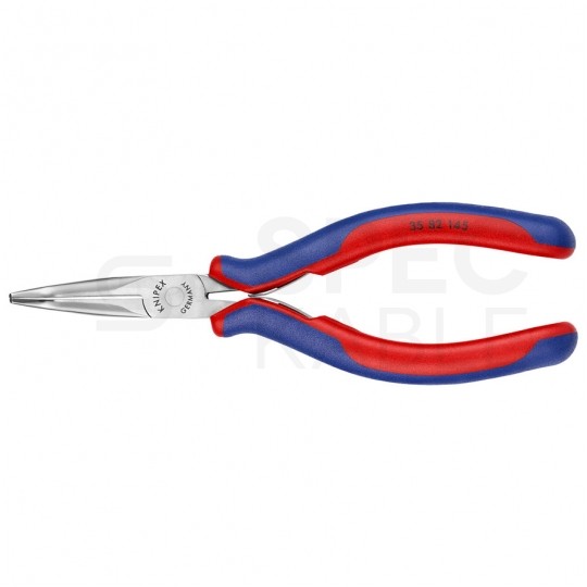 Szczypce chwytające wydłużne 145mm półokrągłe zagięte KNIPEX 35 82 145
