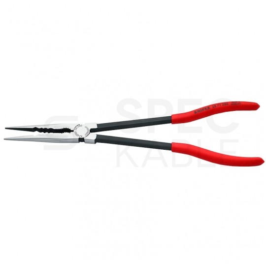 Szczypce chwytające wydłużne 280mm płaskie montażowe z profilem poprzecznym KNIPEX 28 71 280