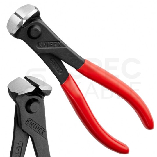 Szczypce czołowe tnące 160mm fosforanowane KNIPEX 68 01 160