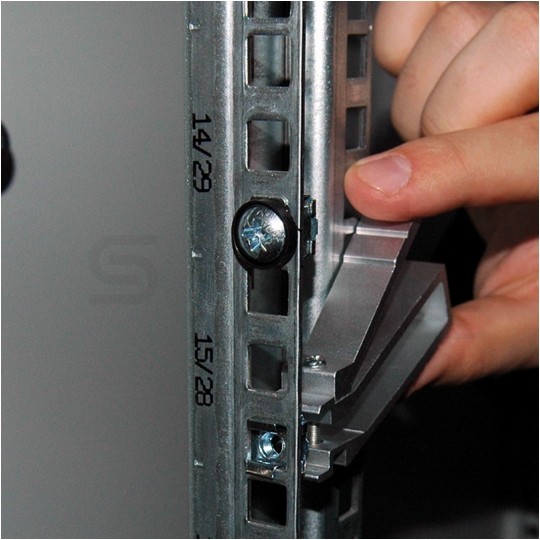 Szczypce do montażu koszyczków nakrętek klatkowych M5/M6 w szafach RACK