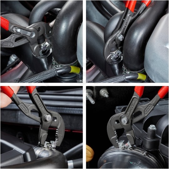 Szczypce do opasek zaciskowych typu Click 180mm KNIPEX 85 51 180 C