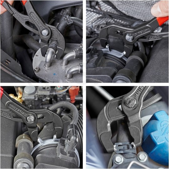 Szczypce do opasek zaciskowych z taśmy sprężynowej 250mm KNIPEX 85 51 250 A