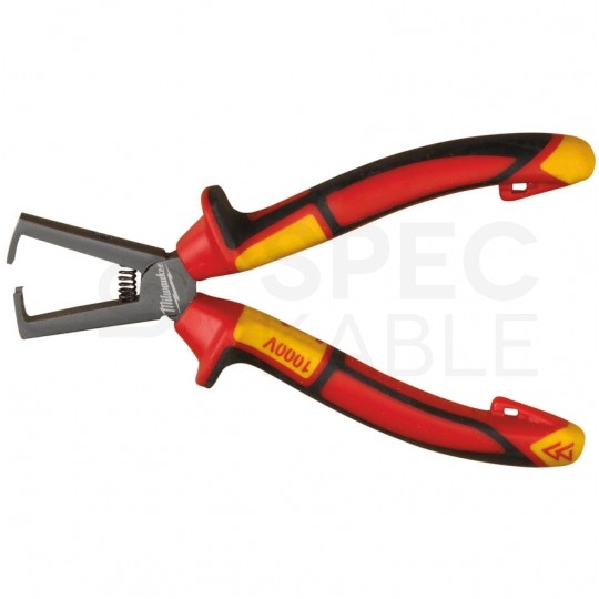 Szczypce do ściągania izolacji 160mm izolowane VDE 1kV dla elektryka MILWAUKEE