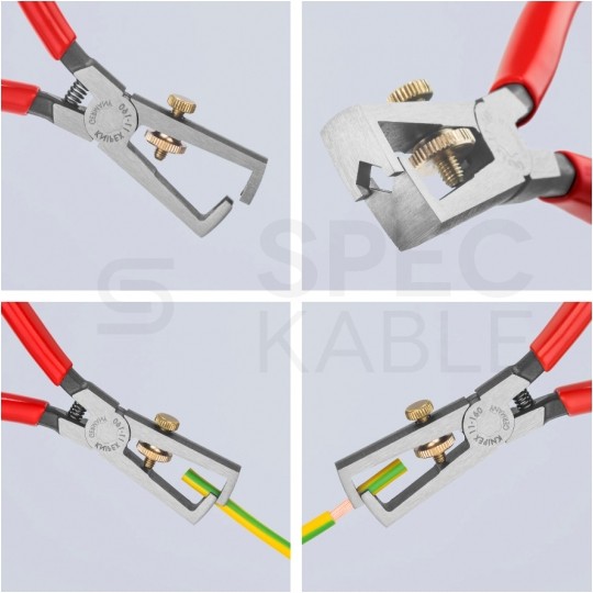 Szczypce do ściągania izolacji 160mm KNIPEX 11 01 160