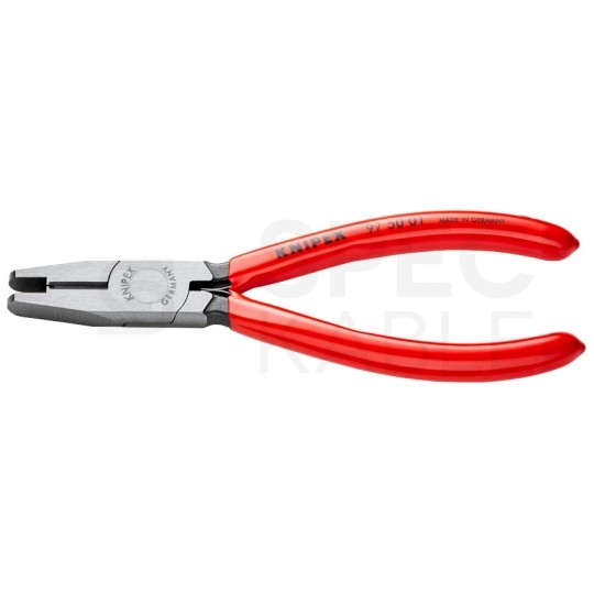 Szczypce do zaciskania złączek żelowych typu Scotchlok z ostrzem bocznym 155mm KNIPEX 97 50 01