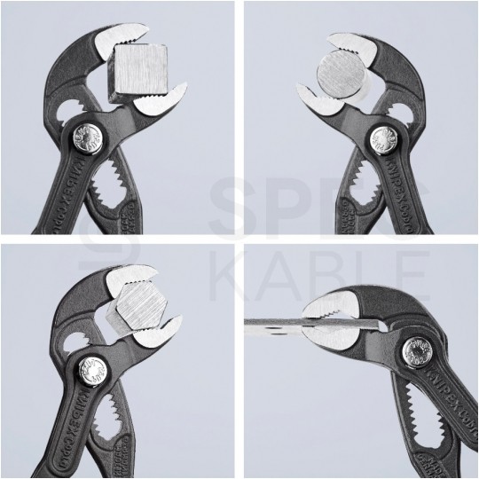 Szczypce nastawne Cobra 125mm klucz do rur i armatury KNIPEX 87 01 125