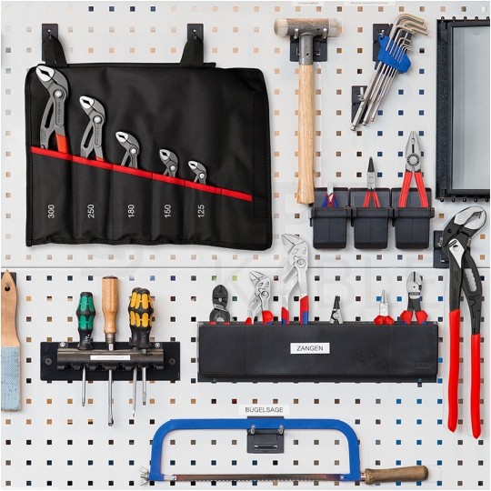 Szczypce nastawne Cobra do rur i armatury Zestaw 5szt. w etui (125mm, 150mm, 180mm, 250mm, 300mm) KNIPEX 00 19 55 S5