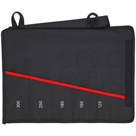 Szczypce nastawne Cobra do rur i armatury Zestaw 5szt. w etui (125mm, 150mm, 180mm, 250mm, 300mm) KNIPEX 00 19 55 S5