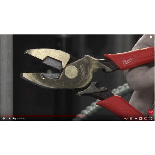 Szczypce nastawne hydrauliczne 240mm izolowane klucz do rur i armatury 1kV VDE MILWAUKEE